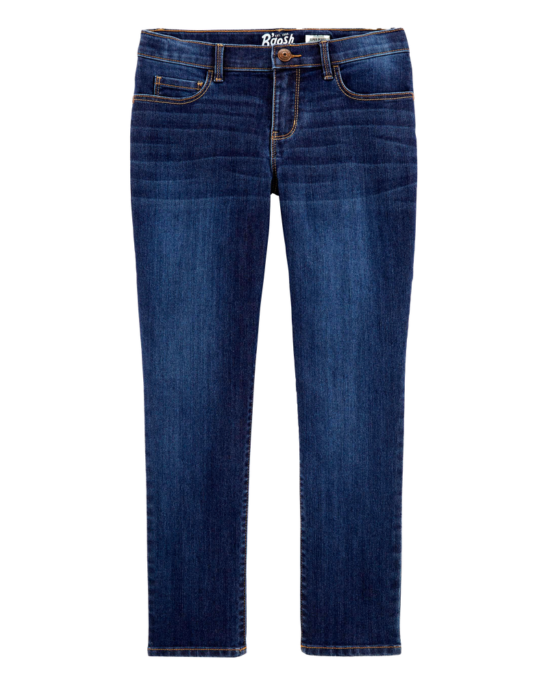 Kid Dark Wash Plus-Fit Skinny-Leg Jeans, image 1 of 5 slides
