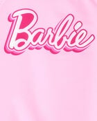 Toddler Barbie™ 2-Piece Rashguard Swimsuit Set - Pink, image 2 of 2 slides