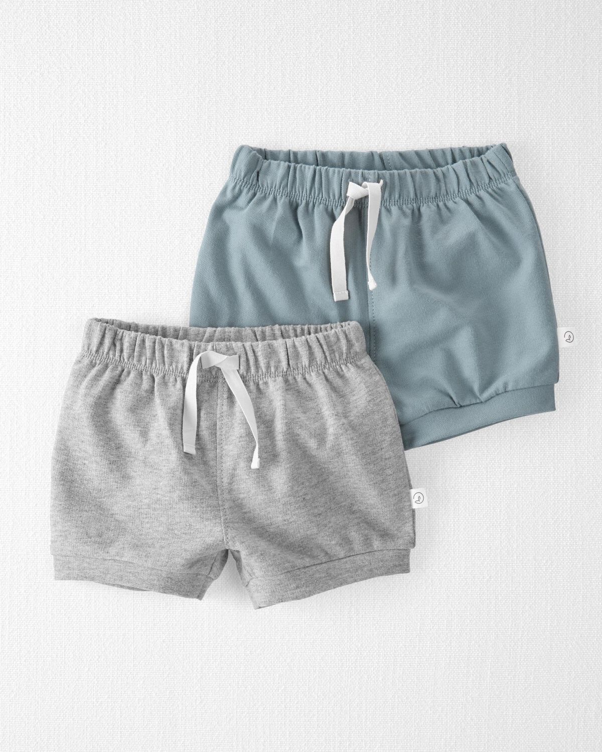 Multi Baby 2Pack Organic Cotton Shorts