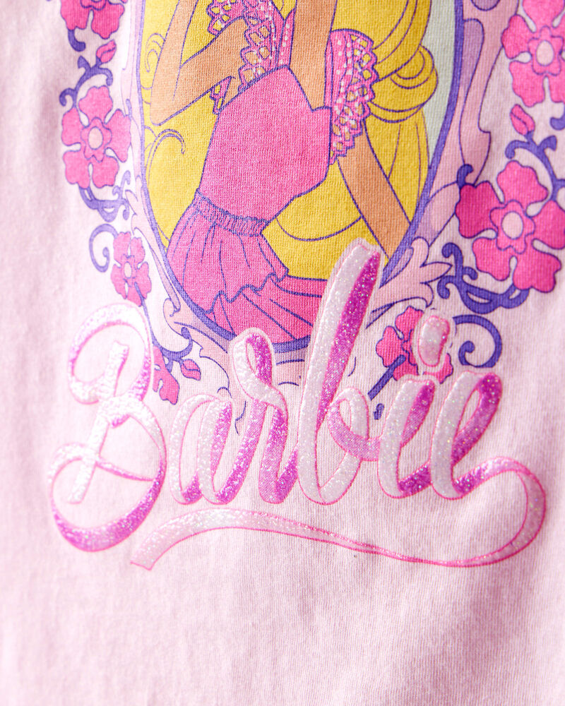 Girls 3-Pack Barbie Long-Sleeve Graphic Tees, image 2 of 6 slides