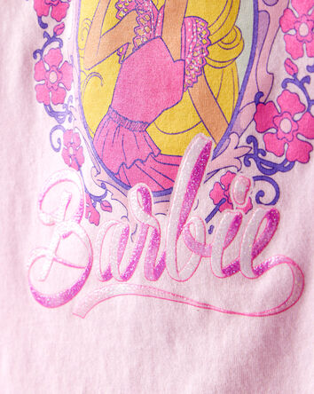 Girls 3-Pack Barbie Long-Sleeve Graphic Tees, 