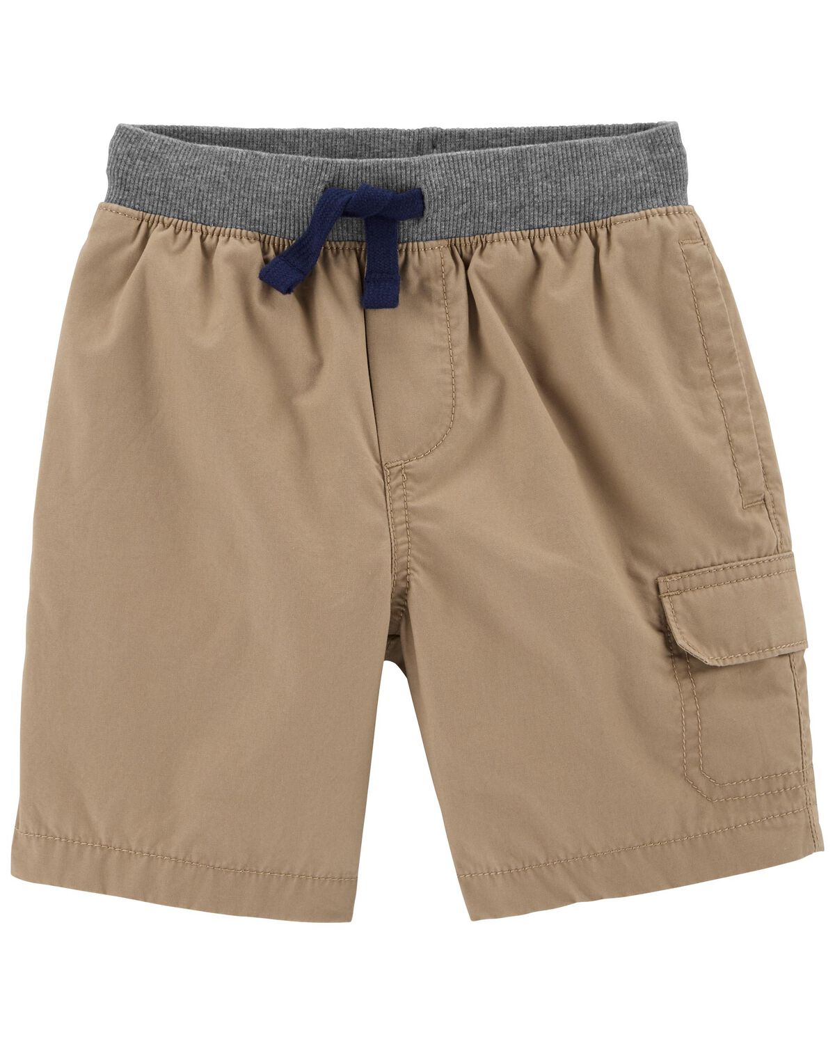 Khaki Toddler Cargo Shorts