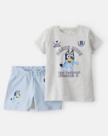 Toddler 2-Piece Bluey Outfit Set, 