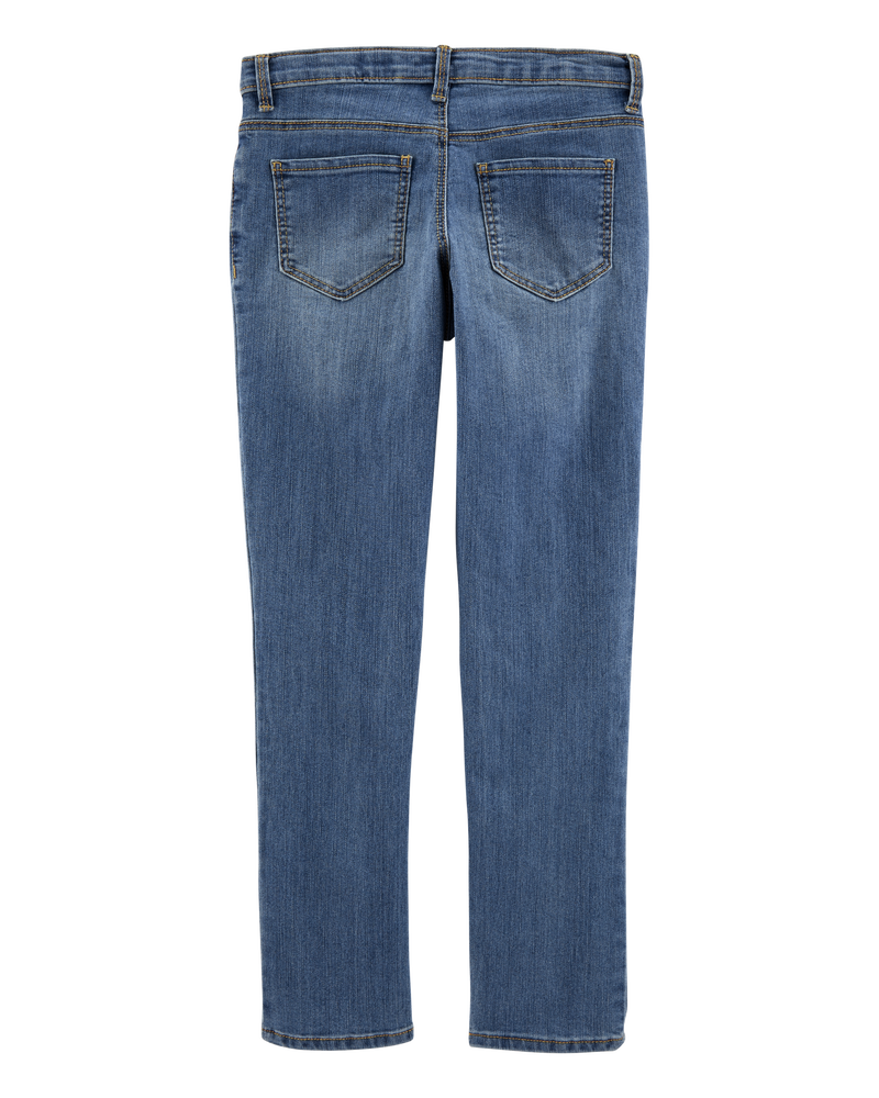 Kid Medium Wash Skinny-Leg Jeans, image 2 of 4 slides