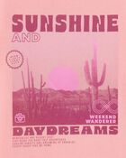 Kid Sunshine Graphic Short-Sleeve Tee - Orange, image 2 of 3 slides
