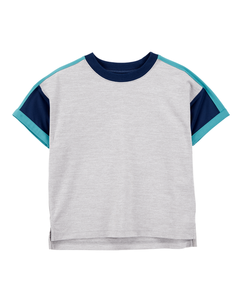 Toddler Active Raglan Tee - Heather, image 1 of 4 slides