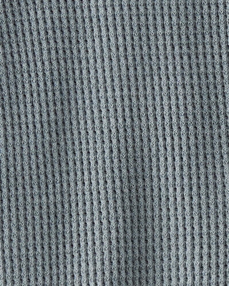 Baby Organic Cotton Waffle Knit Sleep & Play Pajamas, image 2 of 4 slides