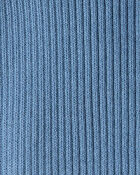 Baby Organic Cotton Ribbed Sweater Knit Jumpsuit, image 3 of 5 slides