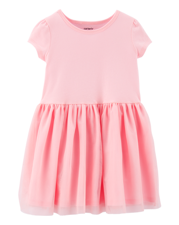Toddler Tutu Jersey Dress, 
