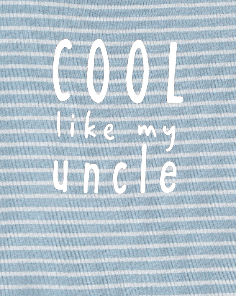 Baby Cool Like My Uncle Collectible Bodysuit, image 2 of 4 slides