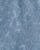 Toddler Solid Pull-On Knit Shorts - Blue, image 5 of 6 slides