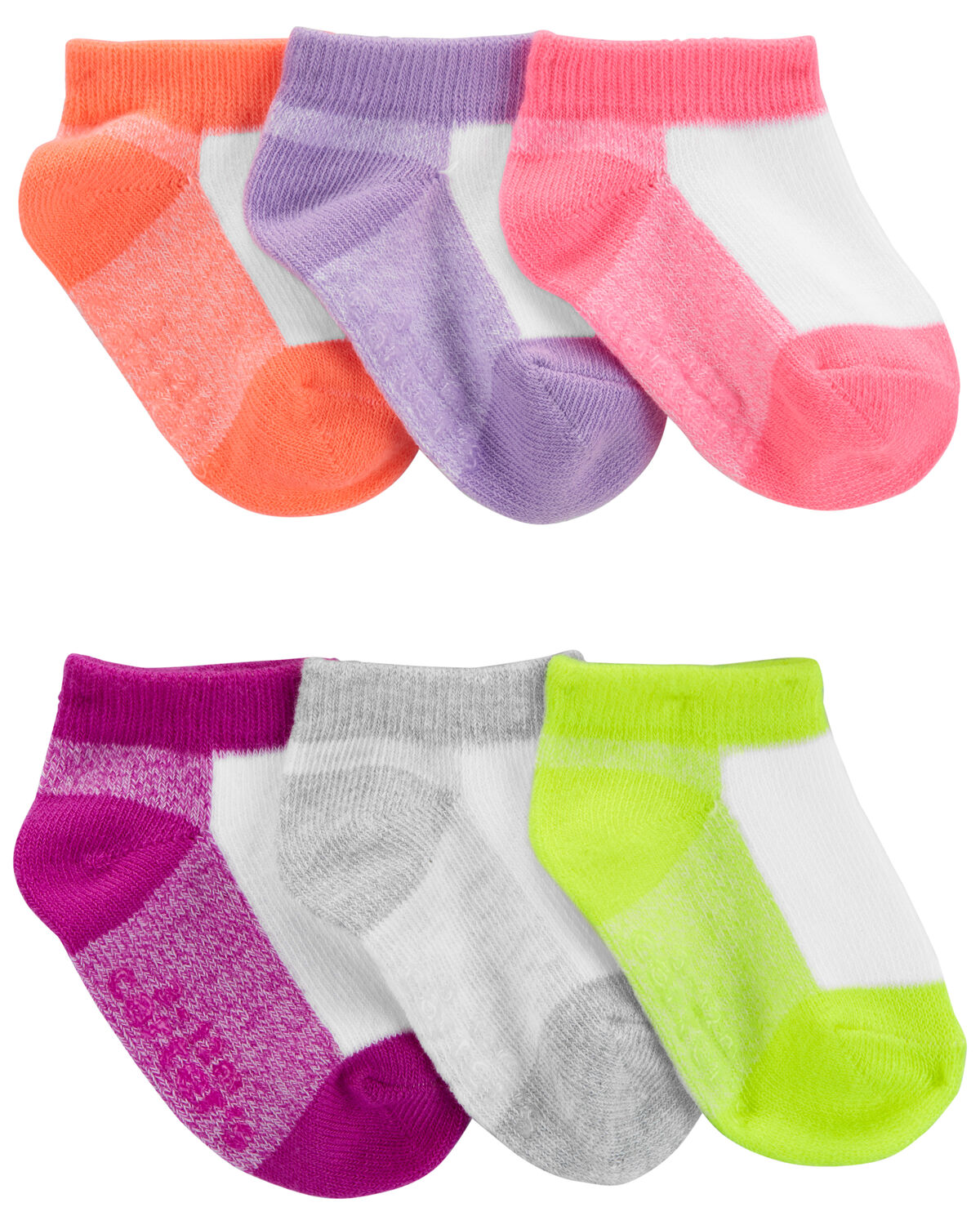 Multi Baby 6Pack Ankle Socks