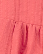 Baby Textured Long-Sleeve Bodysuit, image 2 of 2 slides
