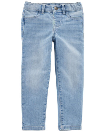 Toddler Medium Blue Wash Super Skinny-Leg Jeans, 