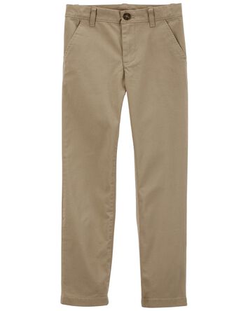 Flat Front Pants