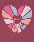 Toddler Radiate Love Graphic Tee, image 2 of 3 slides