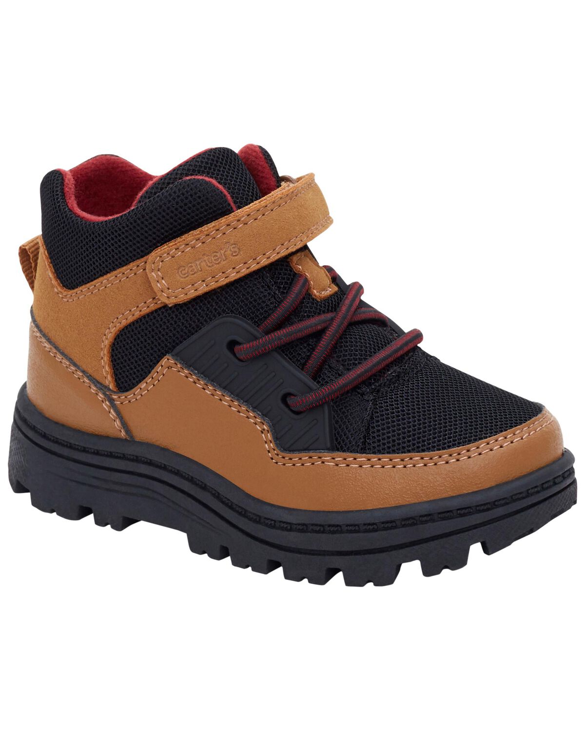Tan/Black Toddler Hiking Boots | carters.com