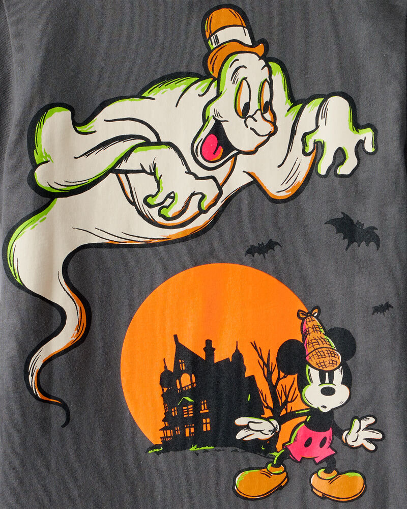 Toddler Disney© Mickey Mouse Halloween short-Sleeve Graphic Tee - Grey, image 4 of 4 slides