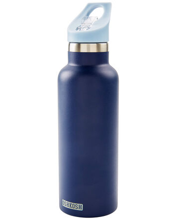 OshKosh Stainless Steel Water Bottle With Sticker Pack, 