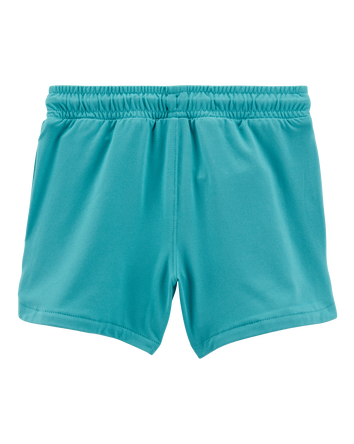 Toddler On-The-Go Pull-On Shorts - Teal, 