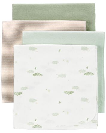 Baby 4-Pack Receiving Blankets, 