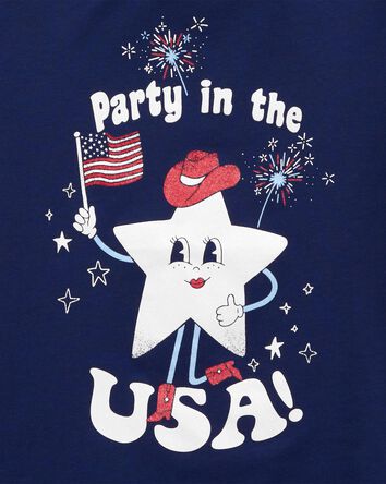 Kid Party in the USA Graphic Tee, 