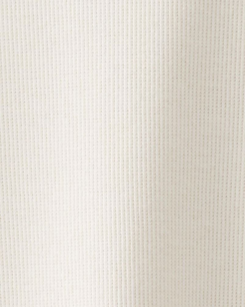 Toddler 2-Pack Organic Cotton Rib Mock Neck Tops, image 3 of 5 slides
