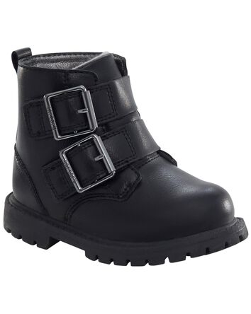 Toddler Buckle Boots, 