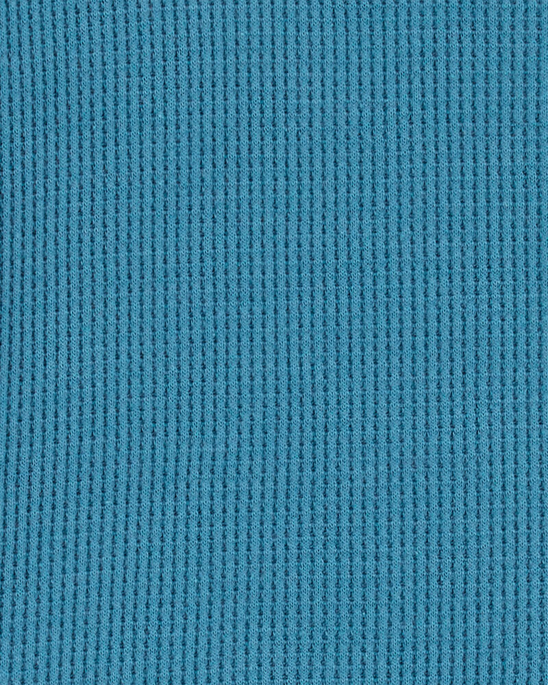 Baby Waffle Knit Long-Sleeve Bodysuit, image 2 of 3 slides