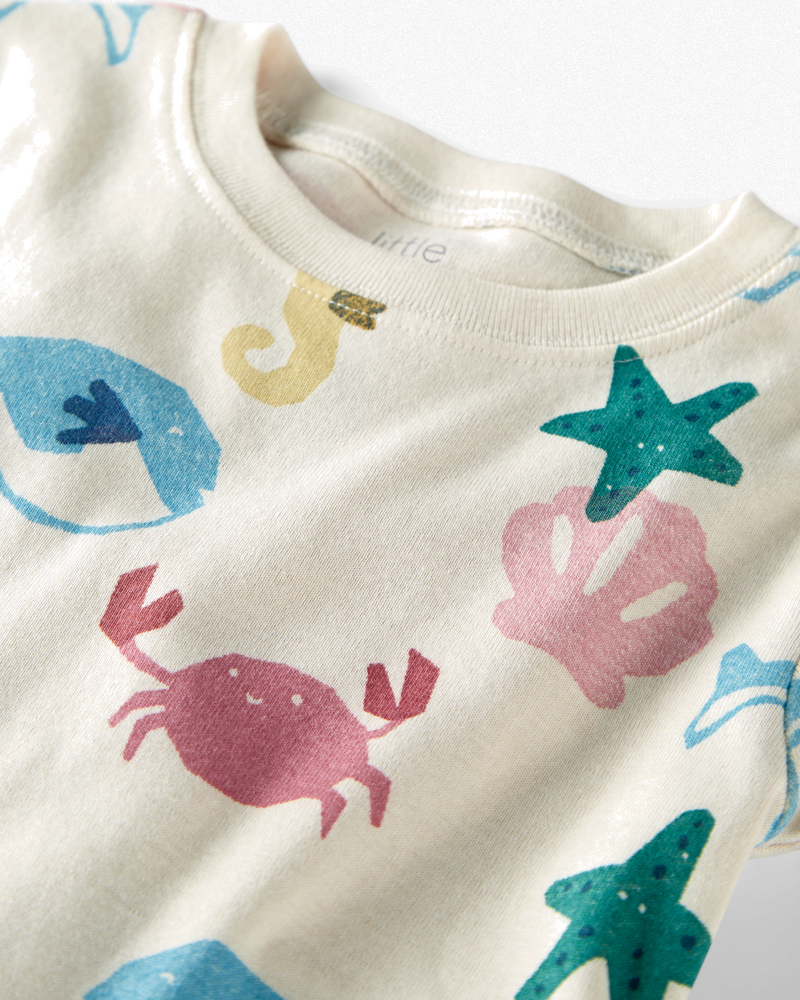 Toddler Organic Cotton Pajamas Set, image 2 of 4 slides
