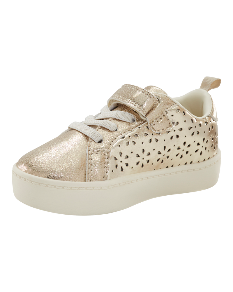 Toddler High-Top Glitter Sneakers - Gold, image 7 of 7 slides