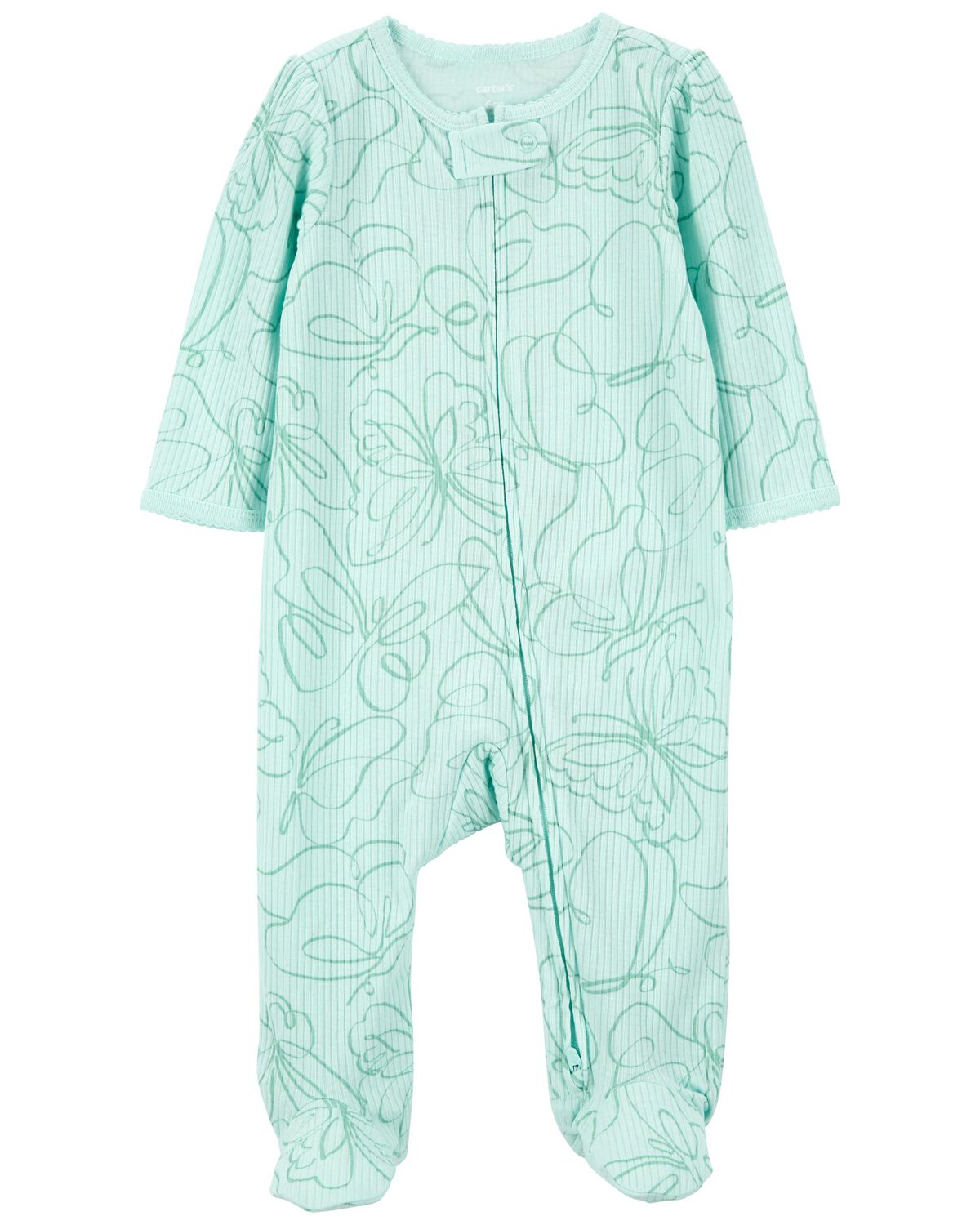 Butterflies Flying Squirrel Pajama - Lightweight – Sleeping Baby