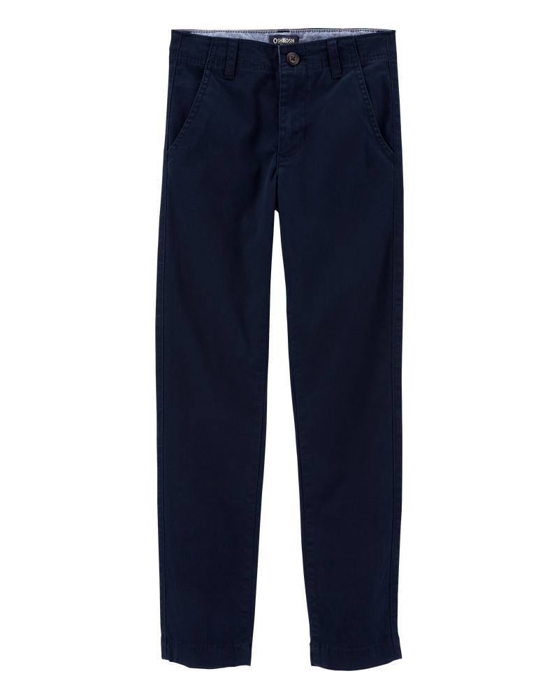 Kid Husky Fit Stretch Chino Pants, image 1 of 4 slides