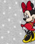 Baby 1-Piece Minnie Mouse Fleece Footie Pajamas, image 2 of 4 slides