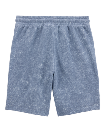 Kid Drawstring Lounge Short - Blue, 