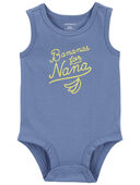 Blue - Baby Bananas For Nana Sleeveless Bodysuit