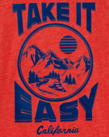 Kid Take It Easy Graphic Tee, 