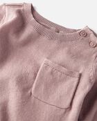 Baby Organic Cotton Sweater Knit 2-Piece Set, image 4 of 6 slides