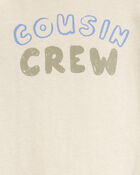 Baby Cousin Crew Short-Sleeve Bodysuit - Ivory, image 2 of 3 slides