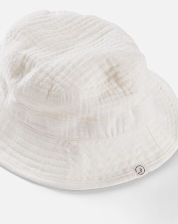 Baby Organic Cotton Gauze Hat, 