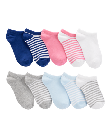 Kid 10-Pack No-Show Socks, 
