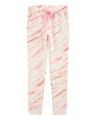 Kid 2-Piece Tie Dye Fleece Pullover & Pants Set, image 4 of 6 slides