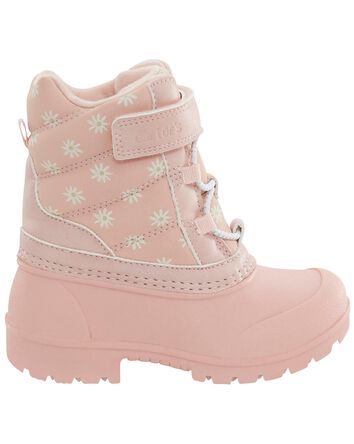 Toddler Floral Snow Boots, 