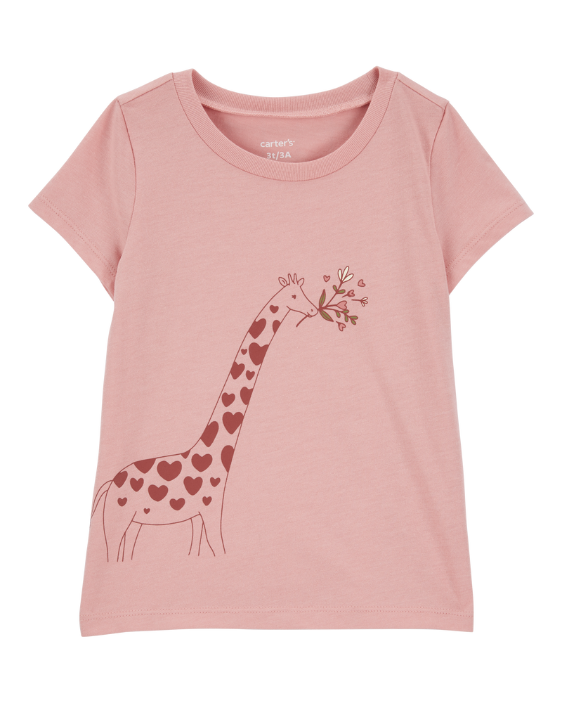 Toddler Giraffe Graphic Tee, image 1 of 3 slides