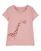 Toddler Giraffe Graphic Tee, image 1 of 3 slides