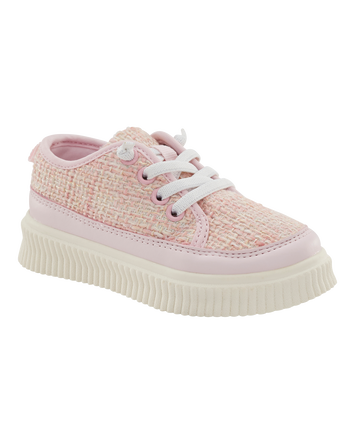 Toddler Casual Platform Sneakers - Pink, 