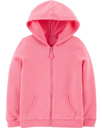 Kid Zip-Up French Terry Hoodie, 
