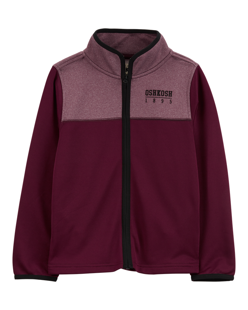 Kid 2-Piece OshKosh Logo Zip Jacket & French Terry Pants Set, image 3 of 7 slides