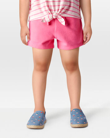 Toddler Pull-On French Terry Shorts - Pink, 