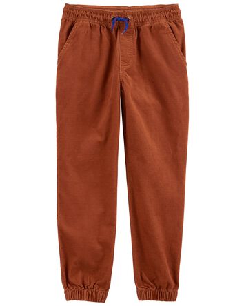 Kid Pull-On Corduroy Joggers, 